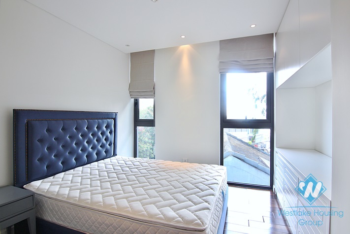 Quality apartment with nice design for rent in Xuan Dieu st, Quang An ward, Tay Ho